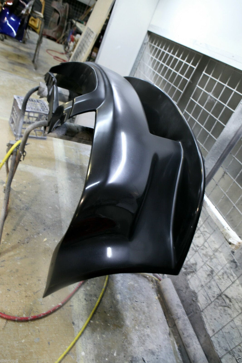Installed View - Holden Commodore VE S1: V8 Race Style Front Bumper