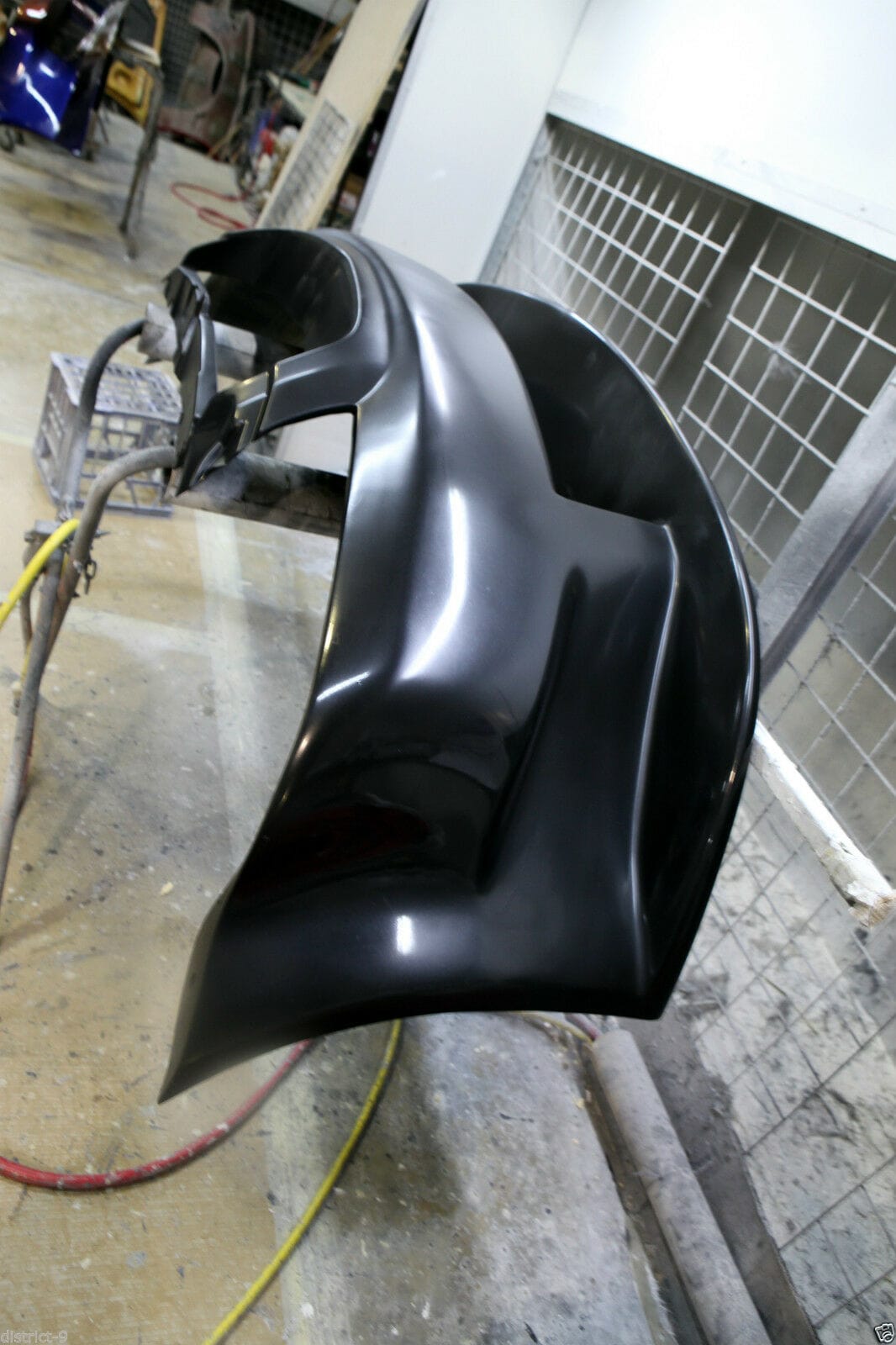 Installed View - Holden Commodore VE S1: V8 Race Style Front Bumper
