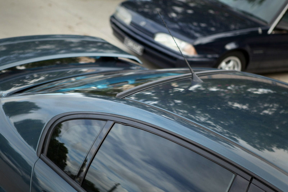 Installed View - Holden Commodore VE Sedan: Rear Window Roof Lip Spoiler