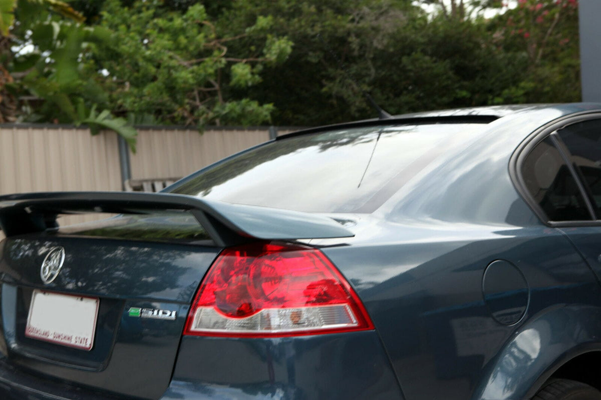 Installed View - Holden Commodore VE Sedan: Rear Window Roof Lip Spoiler