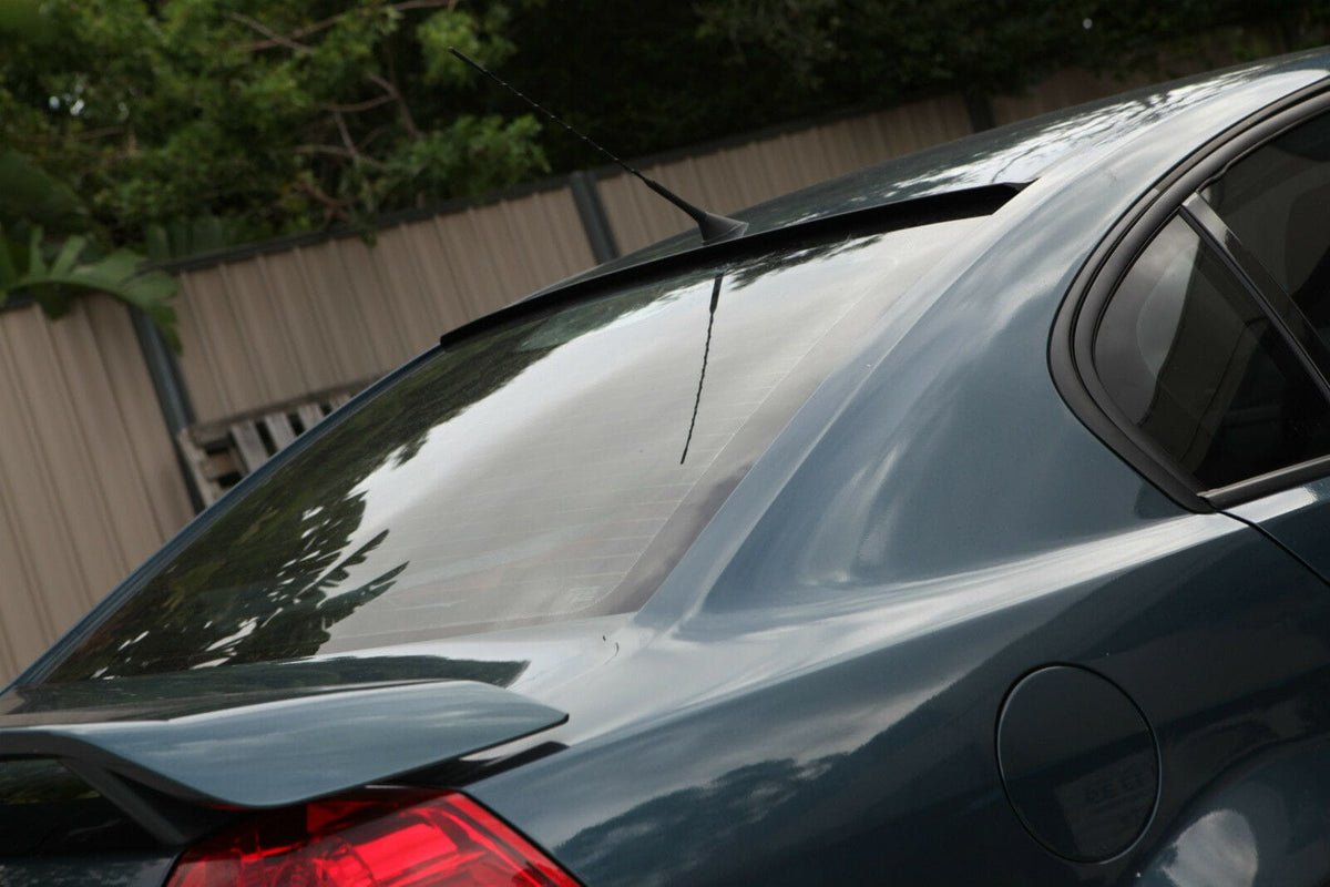 Installed View - Holden Commodore VE Sedan: Rear Window Roof Lip Spoiler