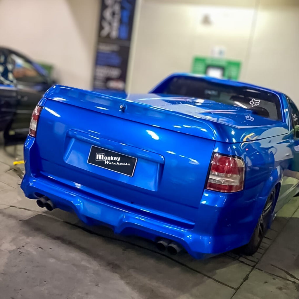 Installed View - Holden Commodore VE Ute: Custom Rear Bumper (S/SS)