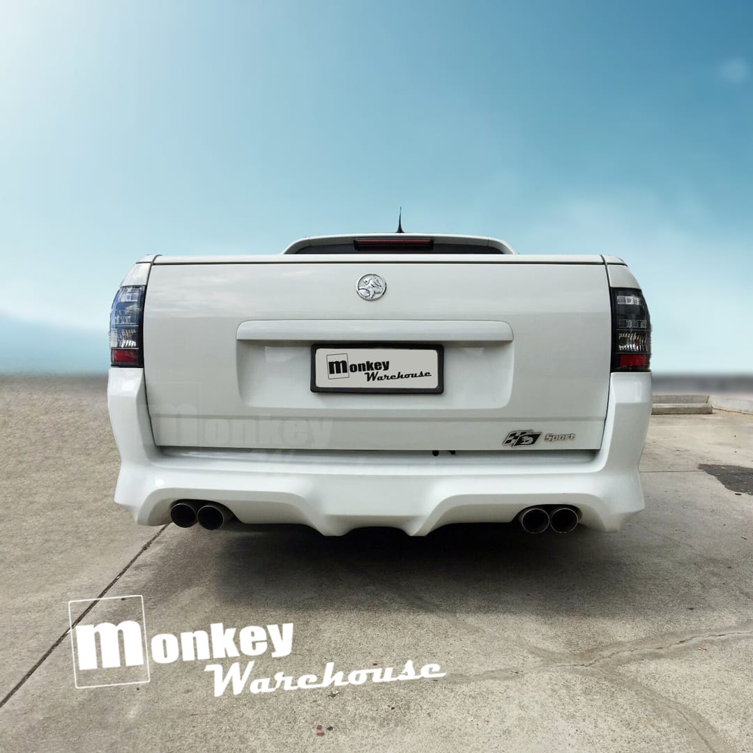 Installed View - Holden Commodore VE Ute: Custom Rear Bumper (S/SS)