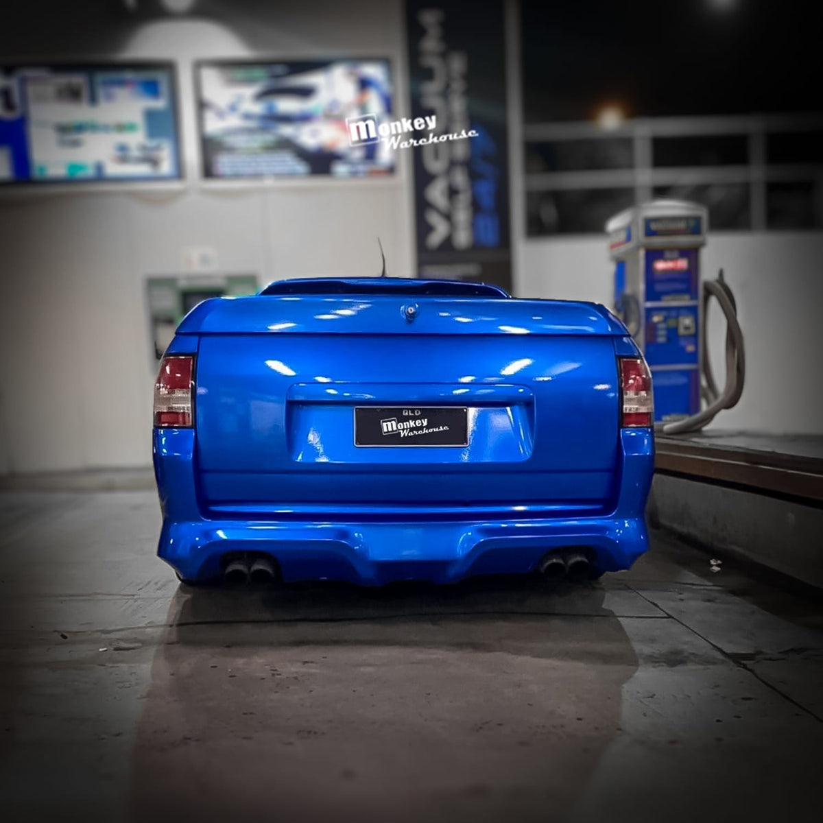 Installed View - Holden Commodore VE Ute: Custom Rear Bumper (S/SS)