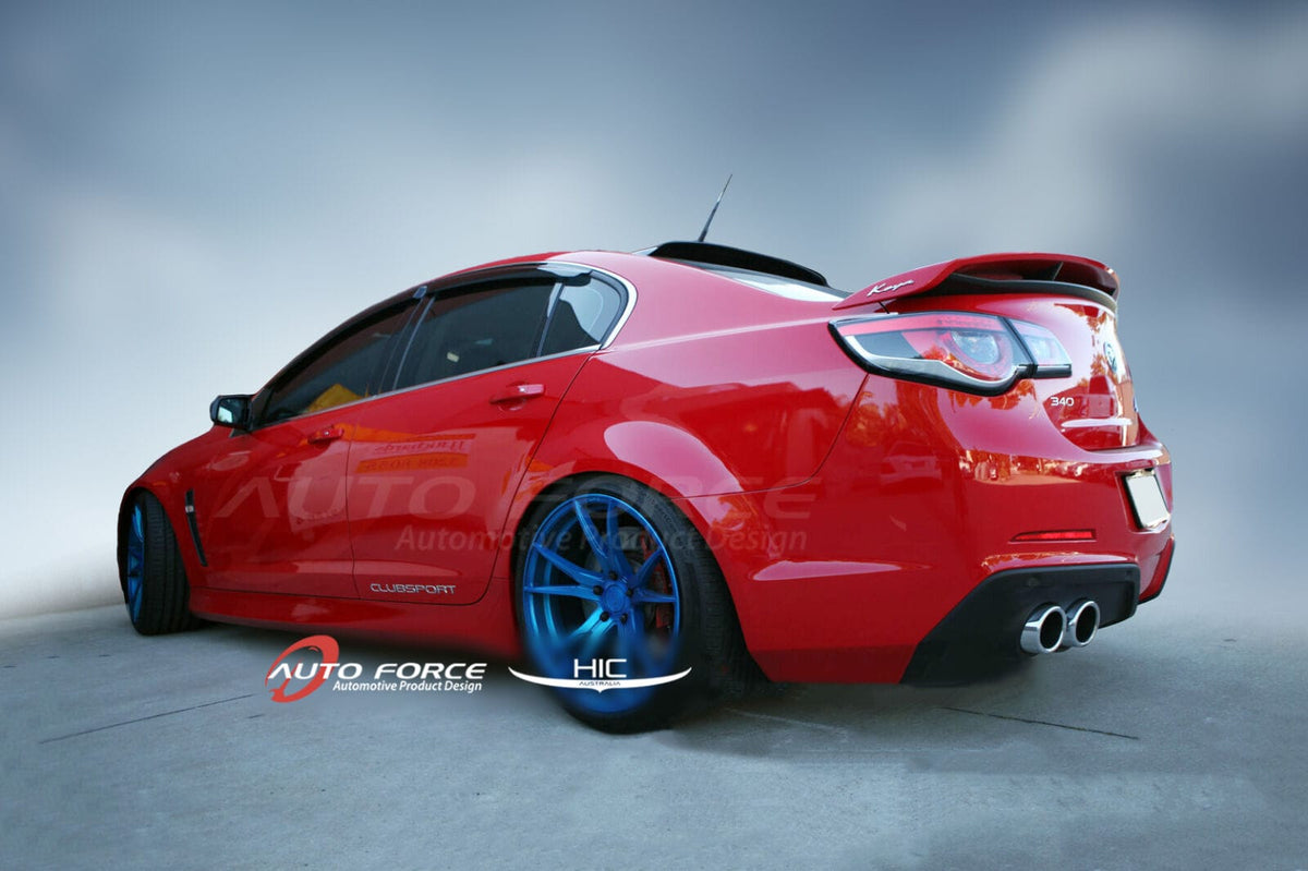Installed View - Holden Commodore VE VF Sedan (2006-2017): Premium Roof Spoiler
