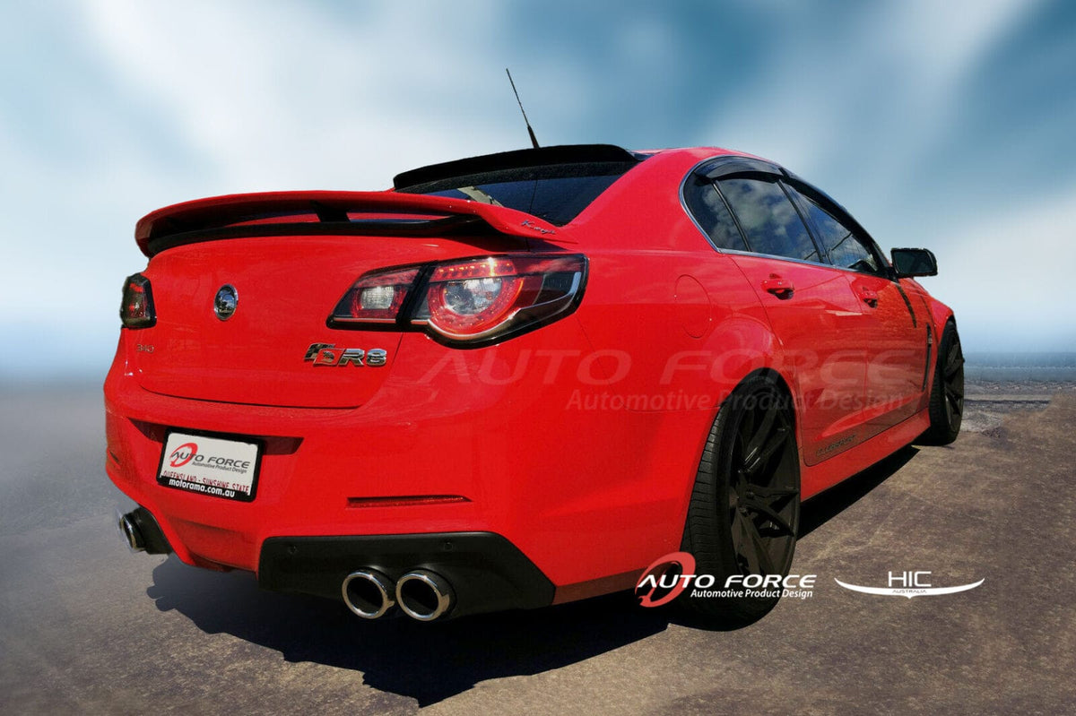 Installed View - Holden Commodore VE VF Sedan (2006-2017): Premium Roof Spoiler