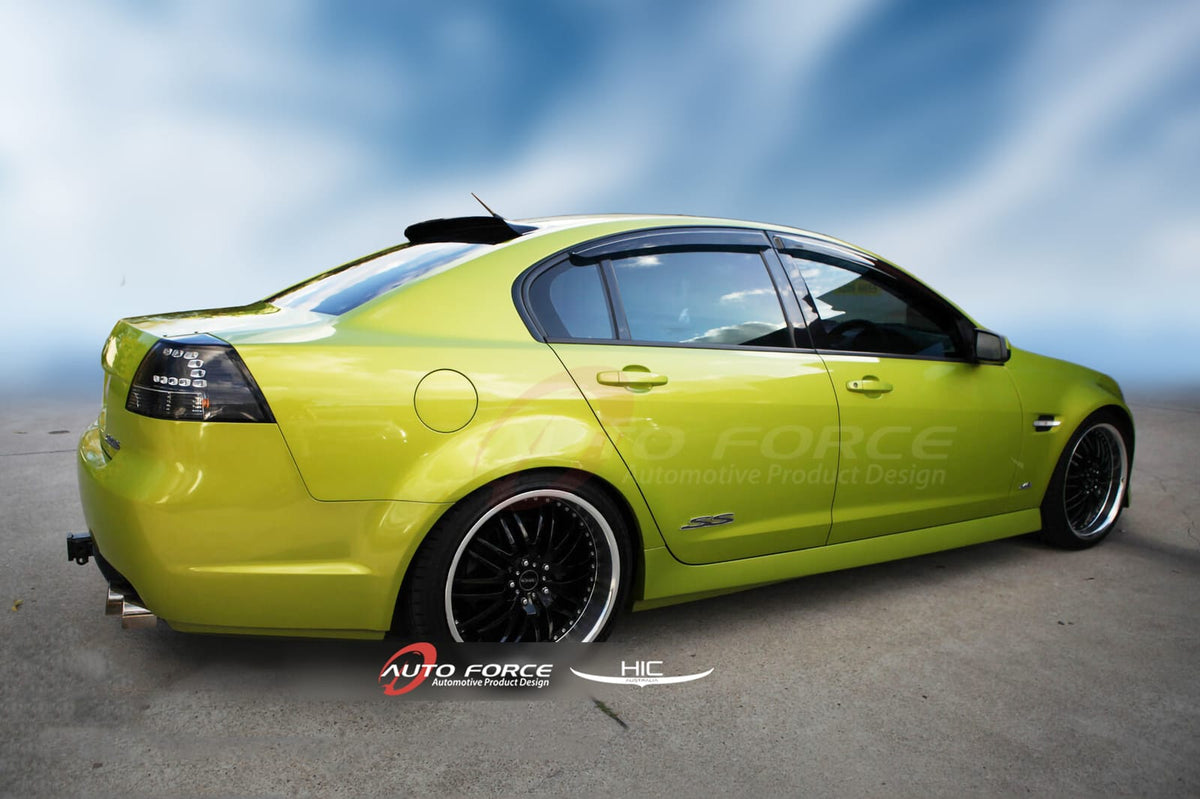 Installed View - Holden Commodore VE VF Sedan (2006-2017): Premium Roof Spoiler