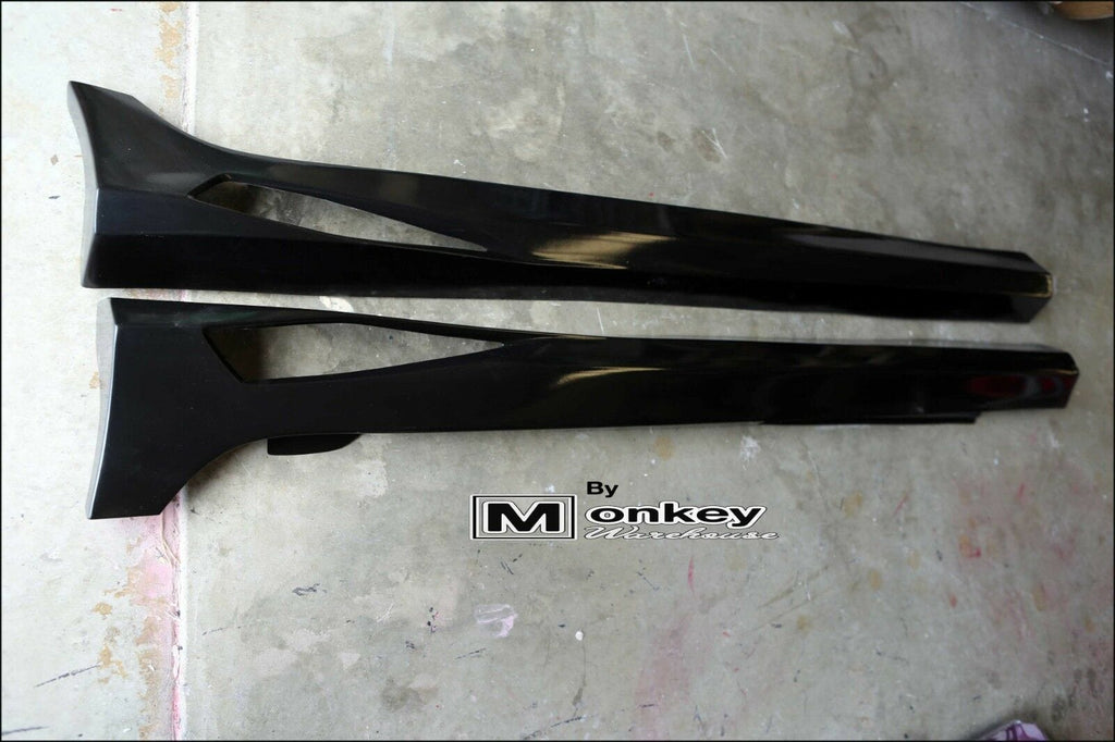 Installed View - Holden Commodore VE VF Sedan & Wagon: Maloo Style Side Skirts