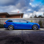 Installed View - Holden Commodore VE VF Sportwagon (2008-2017): Premium Window Visors