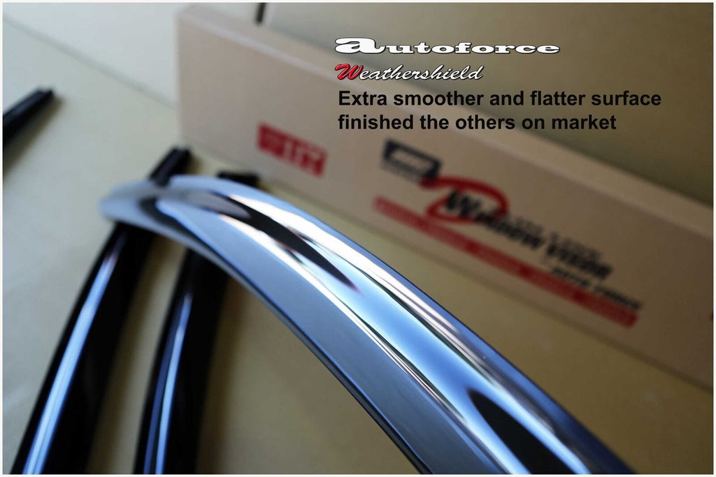 Installed View - Holden Commodore VE VF Sportwagon (2008-2017): Premium Window Visors