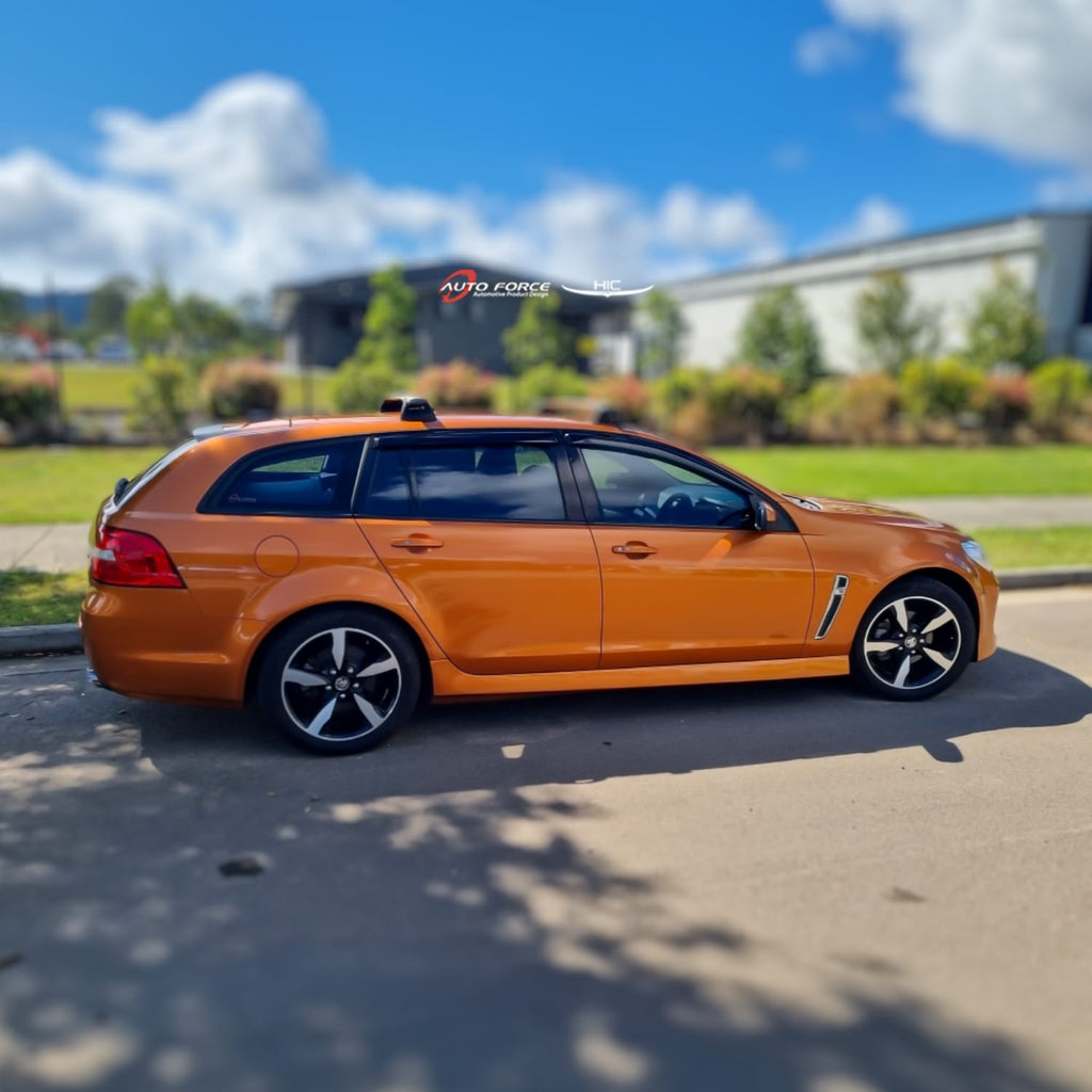 Installed View - Holden Commodore VE VF Sportwagon (2008-2017): Premium Window Visors