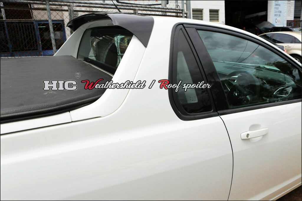 Installed View - Holden Commodore VE VF Ute (2007-2017): Premium Roof Spoiler