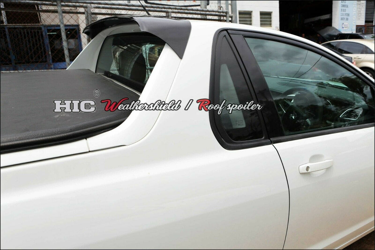 Installed View - Holden Commodore VE VF Ute (2007-2017): Premium Roof Spoiler