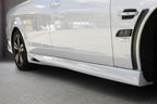 Installed View - Holden Commodore VE VF Ute: Vent Style Side Skirts