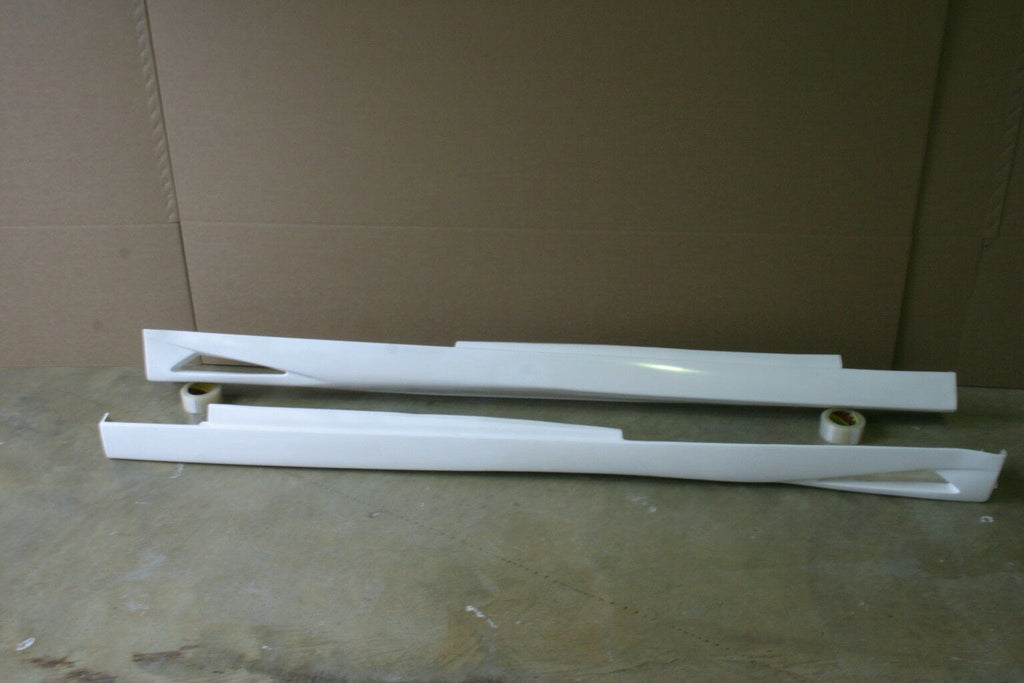 Installed View - Holden Commodore VE VF Ute: Vent Style Side Skirts
