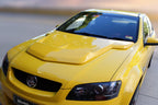 Installed View - Holden Commodore VE: Walkinshaw Style Bonnet Scoop (2006-2013)