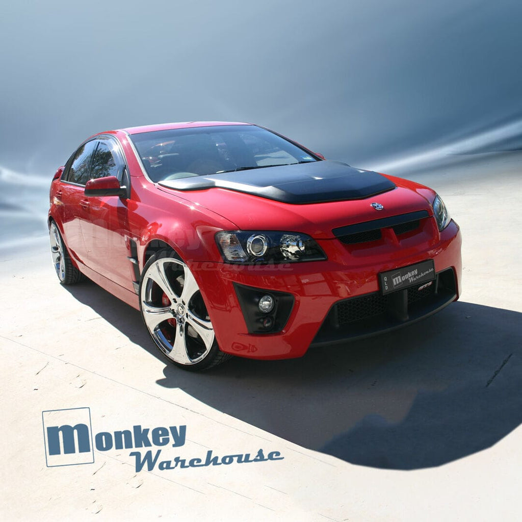Installed View - Holden Commodore VE: Walkinshaw Style Bonnet Scoop (2006-2013)