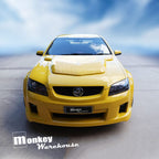 Installed View - Holden Commodore VE: Walkinshaw Style Bonnet Scoop (2006-2013)