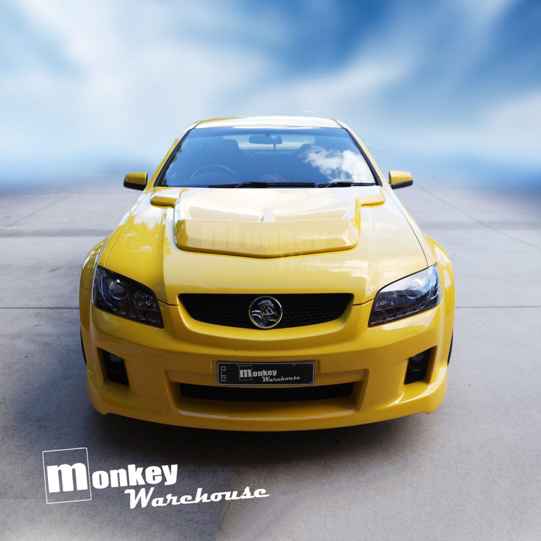 Installed View - Holden Commodore VE: Walkinshaw Style Bonnet Scoop (2006-2013)