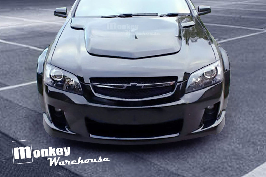 Installed View - Holden Commodore VE: Walkinshaw Style Bonnet Scoop (2006-2013)