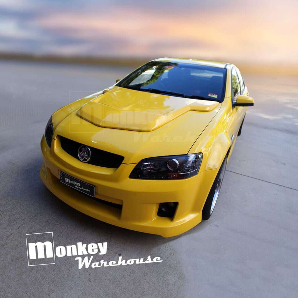 Installed View - Holden Commodore VE: Walkinshaw Style Bonnet Scoop (2006-2013)