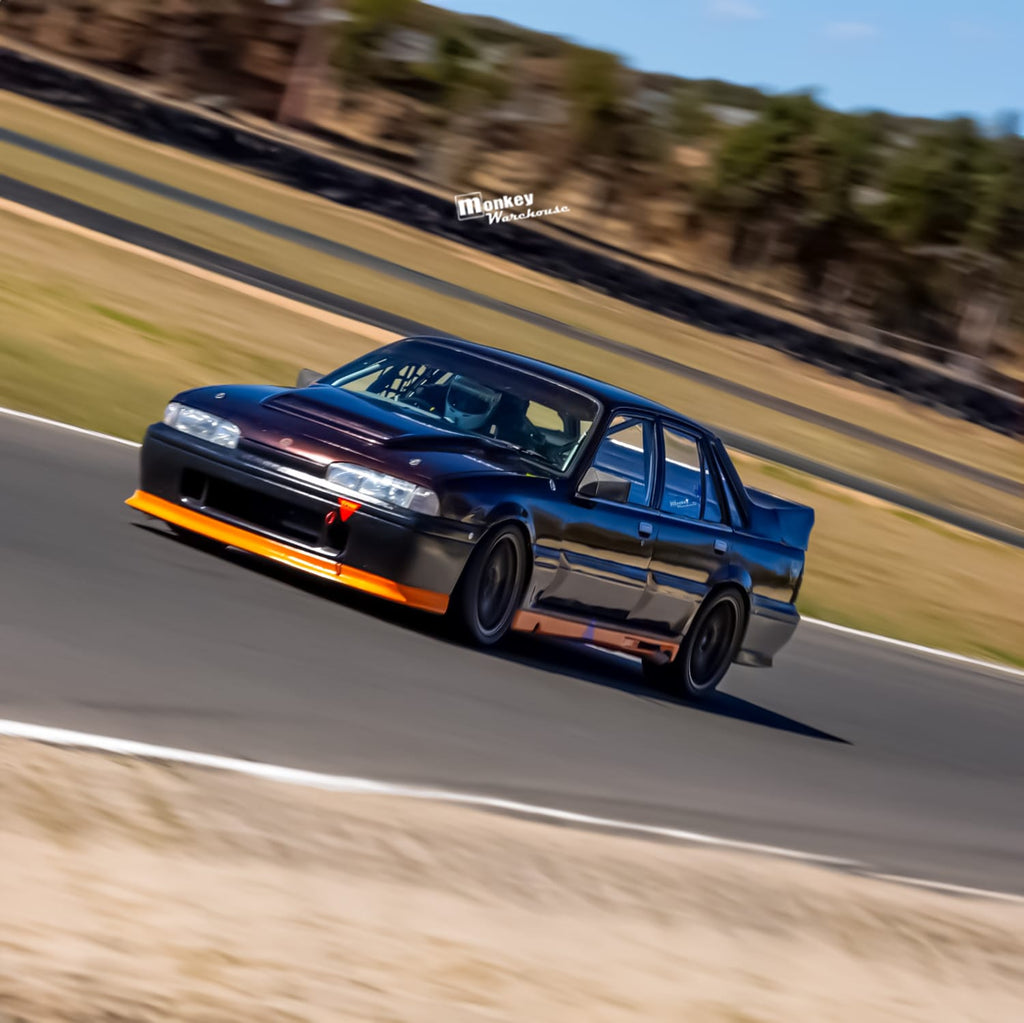 Installed View - Holden Commodore VL: Walkinshaw SS Group A Side Skirts