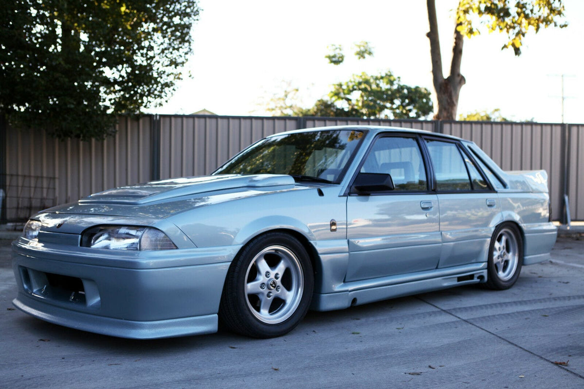 Installed View - Holden Commodore VL: Walkinshaw SS Group A Side Skirts