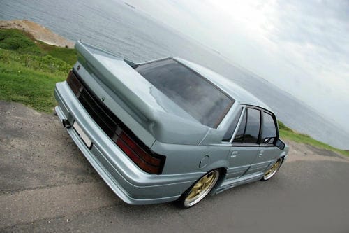 Installed View - Holden Commodore VL: Walkinshaw Style Boot Wing (SS Group A)