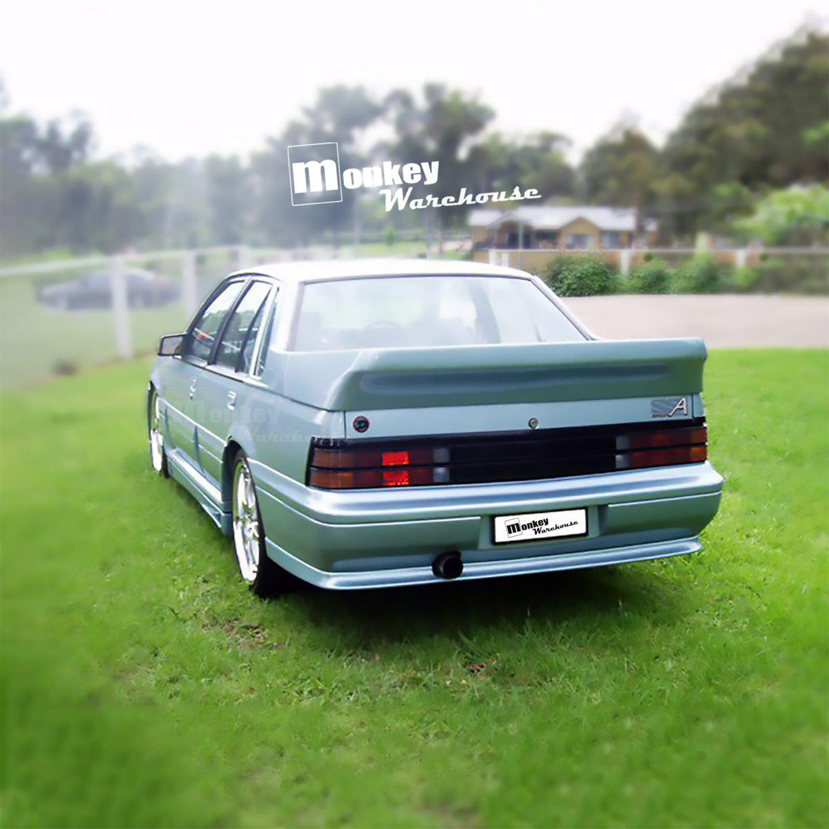 Installed View - Holden Commodore VL: Walkinshaw Style Boot Wing (SS Group A)