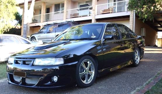 Installed View - Holden Commodore VN-VP Sedan Ute Wagon: VX Front Bumper