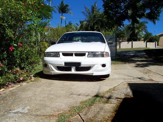 Installed View - Holden Commodore VN-VP Sedan Ute Wagon: VX Front Bumper
