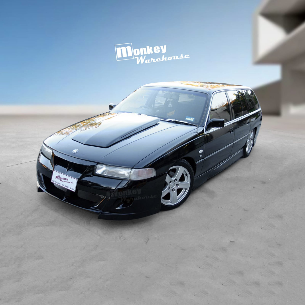 Installed View - Holden Commodore VN-VP Sedan Ute Wagon: VX Front Bumper