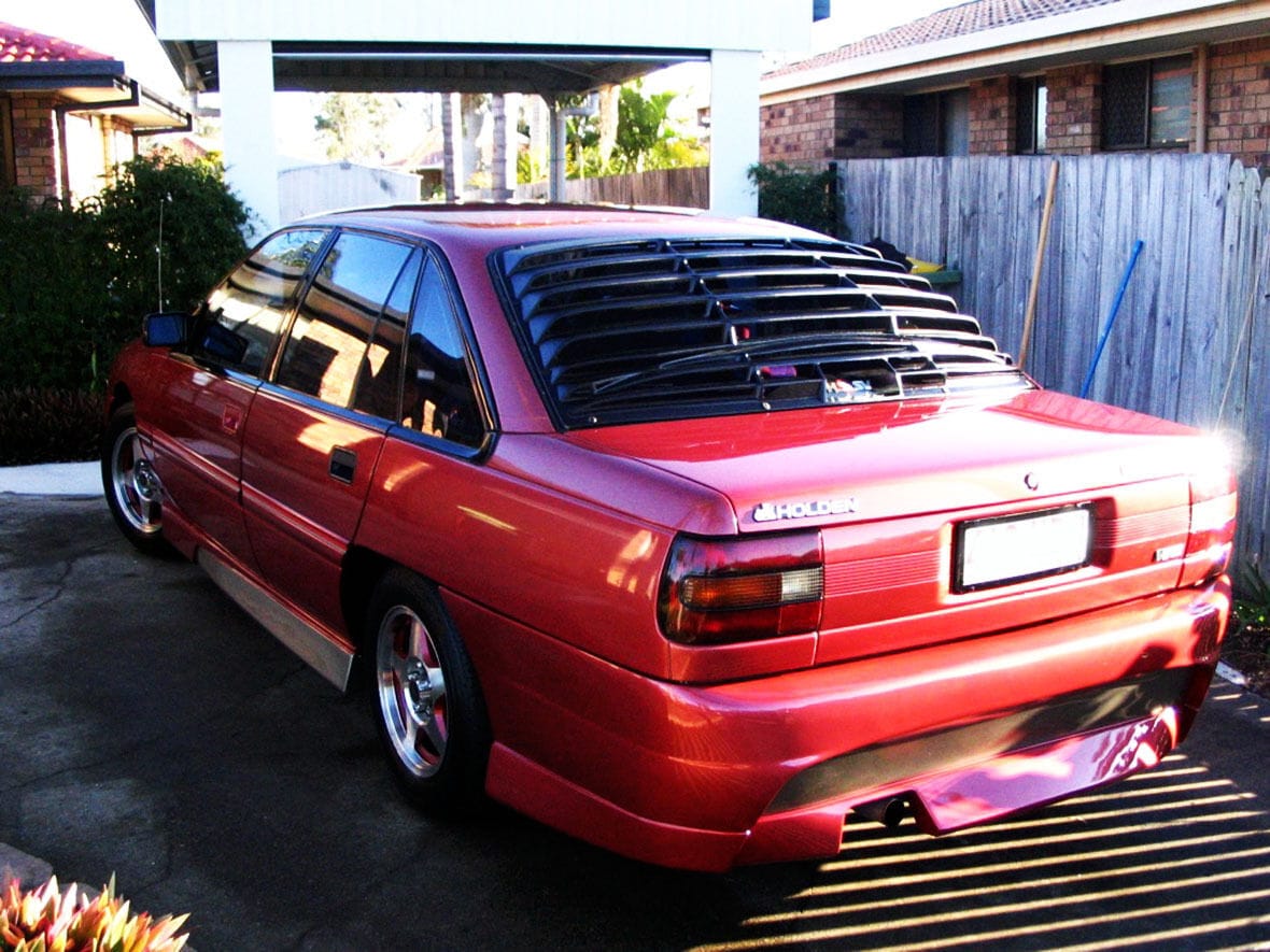 Installed View - Holden Commodore VN-VP Sedan: VX Style Rear Bumper