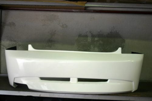 Installed View - Holden Commodore VN-VP Sedan: VY Style Rear Bumper