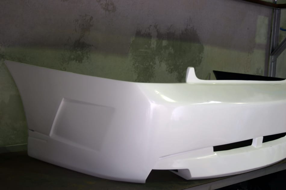 Installed View - Holden Commodore VN-VP Sedan: VY Style Rear Bumper