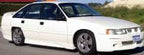 Installed View - Holden Commodore VN-VP Sedan: VY Style Rear Bumper