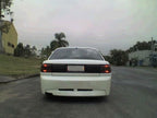 Installed View - Holden Commodore VN-VP Sedan: VY Style Rear Bumper