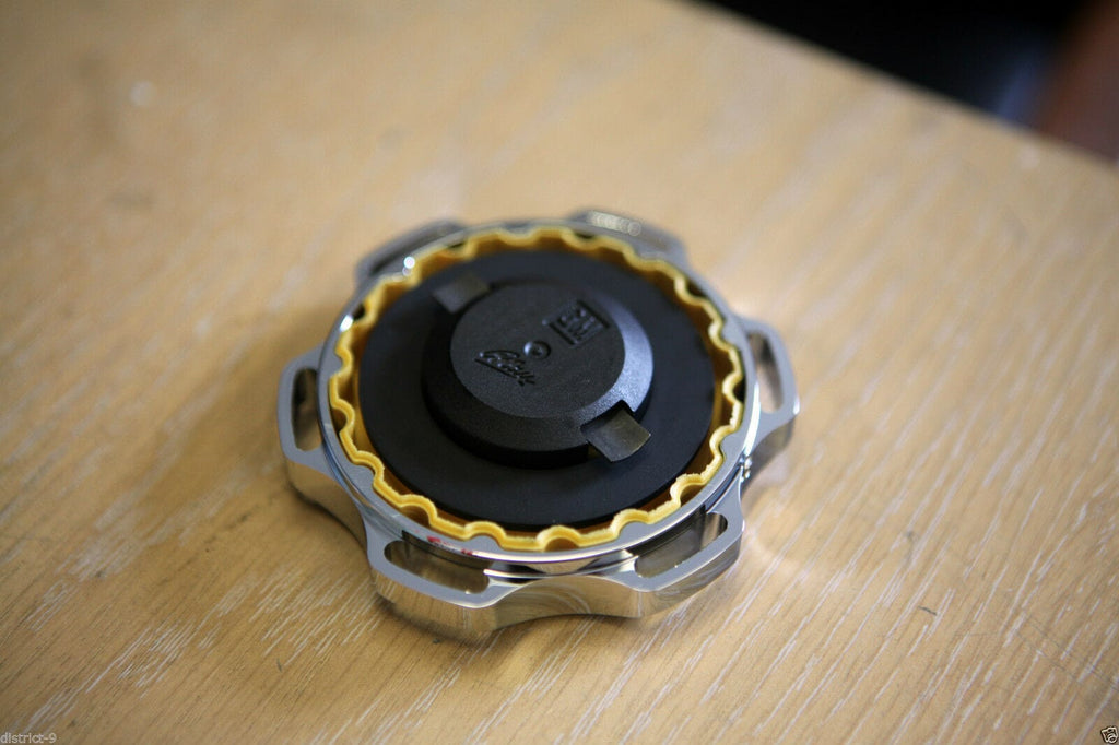 Installed View - Holden Commodore VN VP VR VS: Billet Engine Oil Cap Cover (5.0L V8)