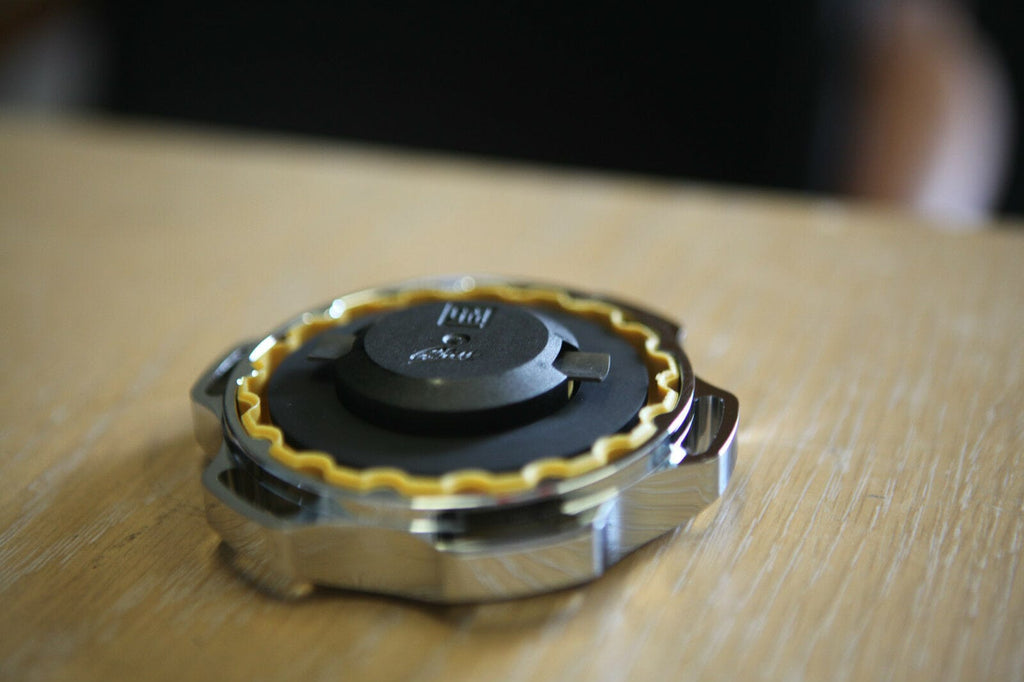 Installed View - Holden Commodore VN VP VR VS: Billet Engine Oil Cap Cover (5.0L V8)