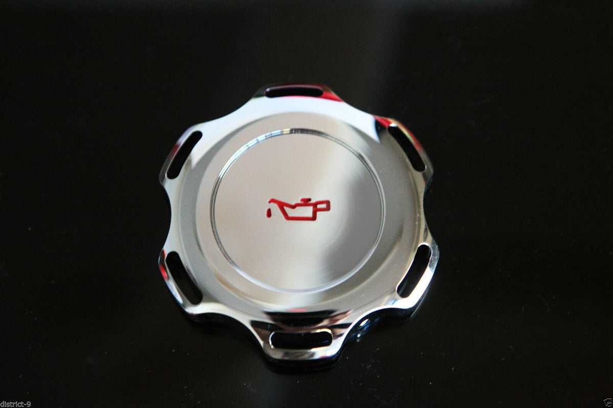 Installed View - Holden Commodore VN VP VR VS: Billet Engine Oil Cap Cover (5.0L V8)