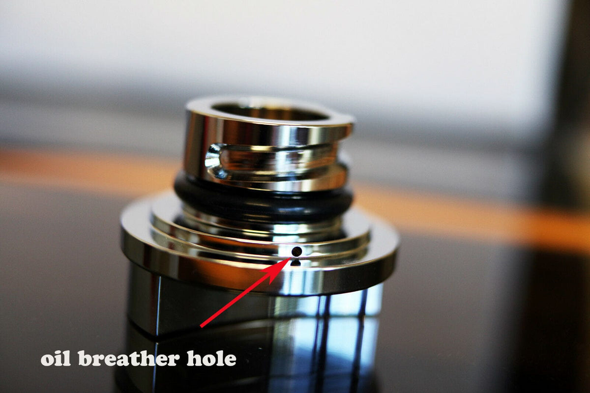 Installed View - Holden Commodore VN VP VR VS: Billet Engine Oil Cap (V6 Models)
