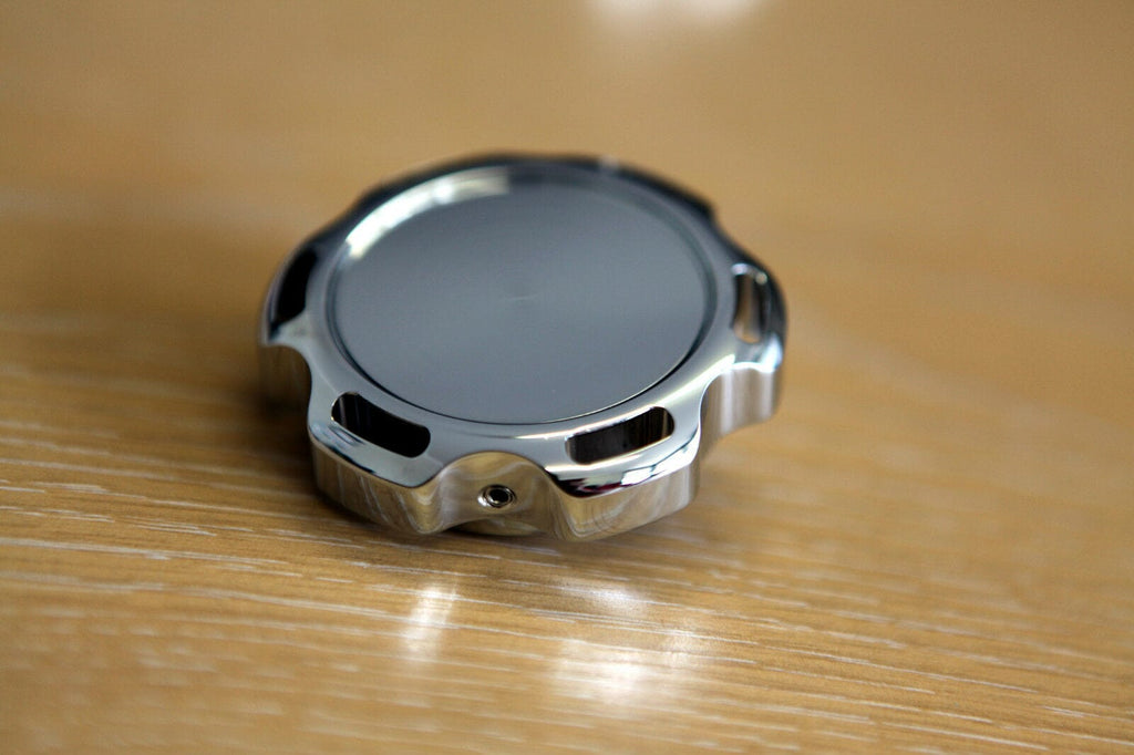 Installed View - Holden Commodore VN VP VR VS: Billet Power Steering Cap Cover (V6 Models)
