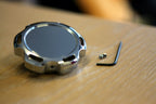Installed View - Holden Commodore VN VP VR VS: Billet Power Steering Cap Cover (V6 Models)
