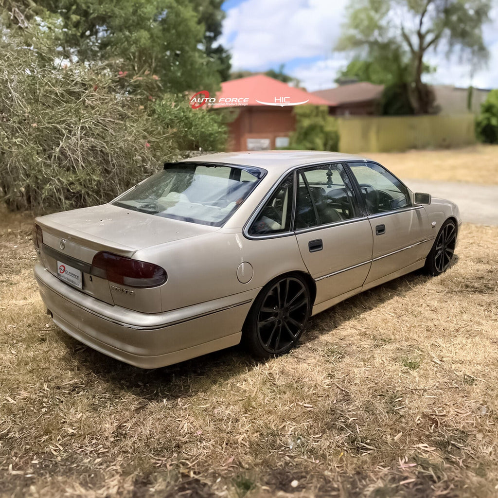 Installed View - Holden Commodore VN VP VR VS Sedan (1988-1997): Premium Roof Spoiler