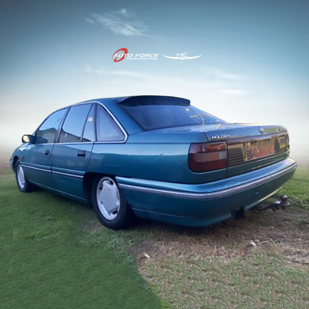 Installed View - Holden Commodore VN VP VR VS Sedan (1988-1997): Premium Roof Spoiler