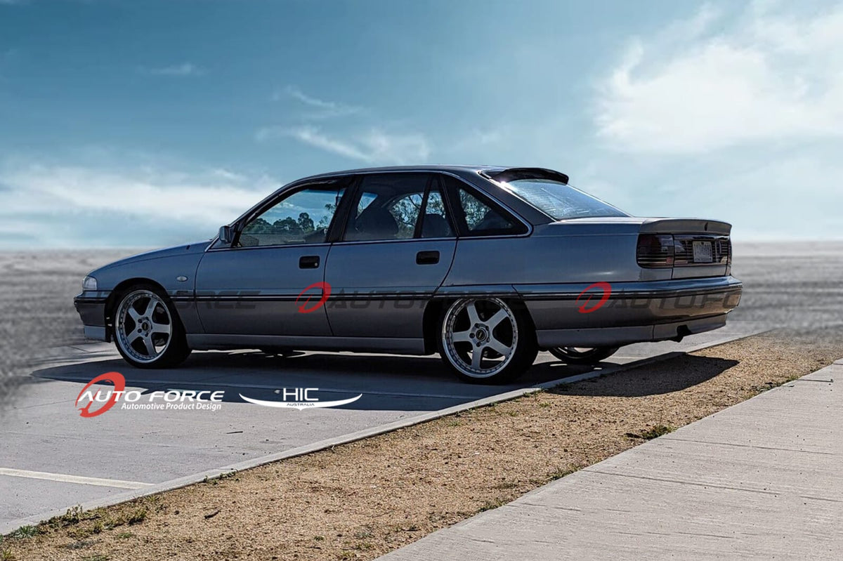 Installed View - Holden Commodore VN VP VR VS Sedan (1988-1997): Premium Roof Spoiler