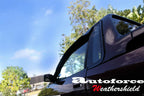 Installed View - Holden Commodore VN VP VR VS Sedan (1988-1997): Premium Window Visors (Front Only)