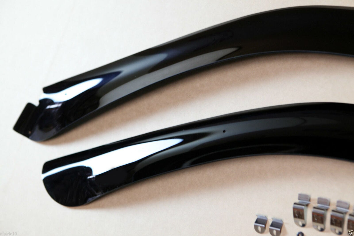 Installed View - Holden Commodore VN VP VR VS Sedan (1988-1997): Premium Window Visors (Front Only)