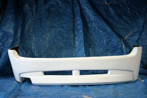 Installed View - Holden Commodore VN-VP Wagon: VY Style Rear Bumper