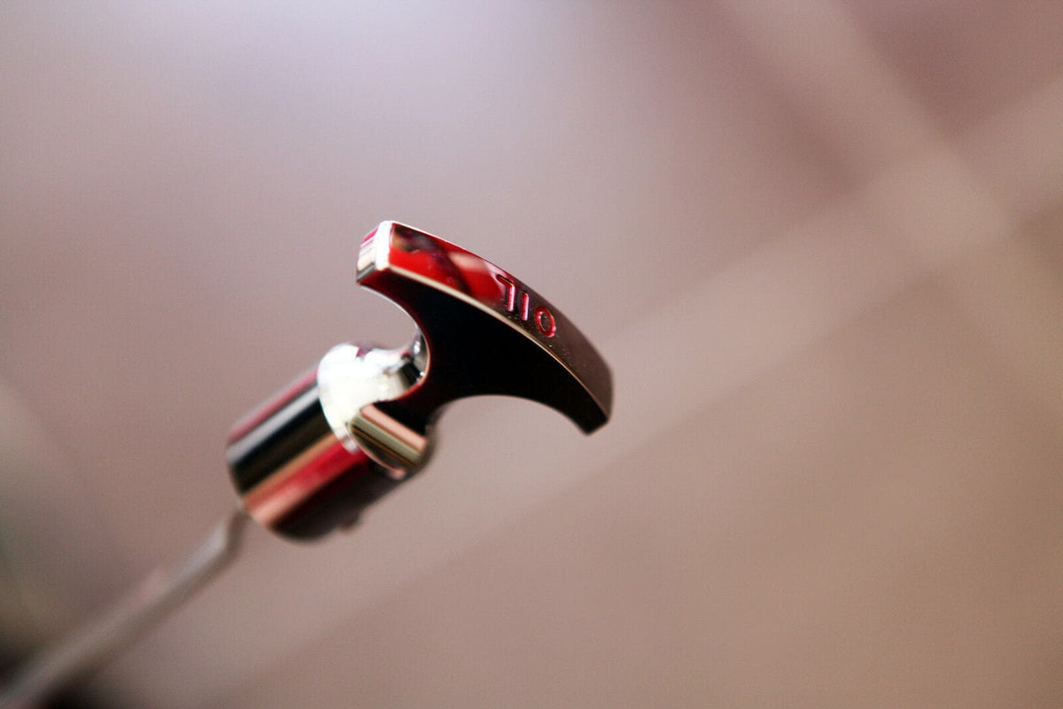 Installed View - Holden Commodore VN-VR: Billet Engine Oil Dipstick Handle
